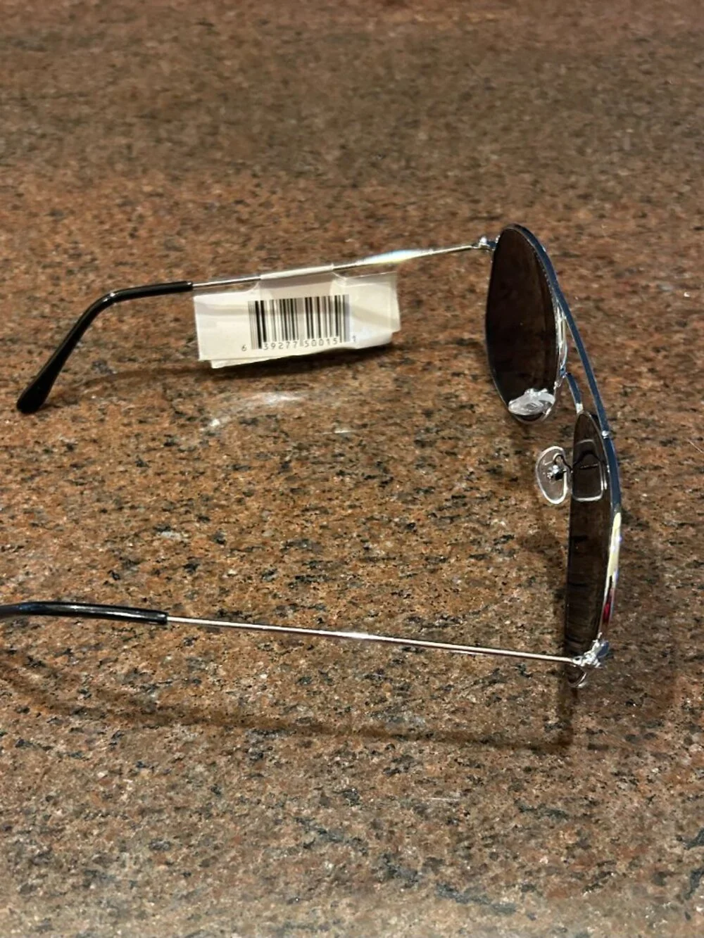 Silver Rim Mirrored Sunglasses - NWT